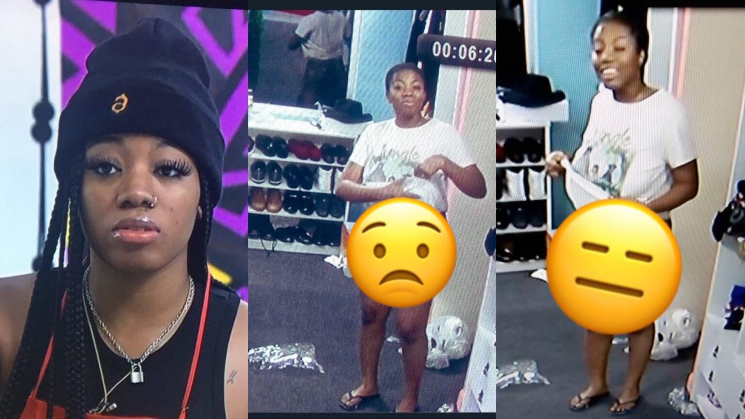 Bbnaija Housemate Angel Caught Showcasing Her Unshaved Prvate Part On The Show Face Of Malawi 